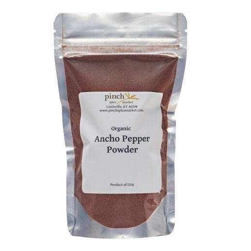 organic ancho powder for cooking