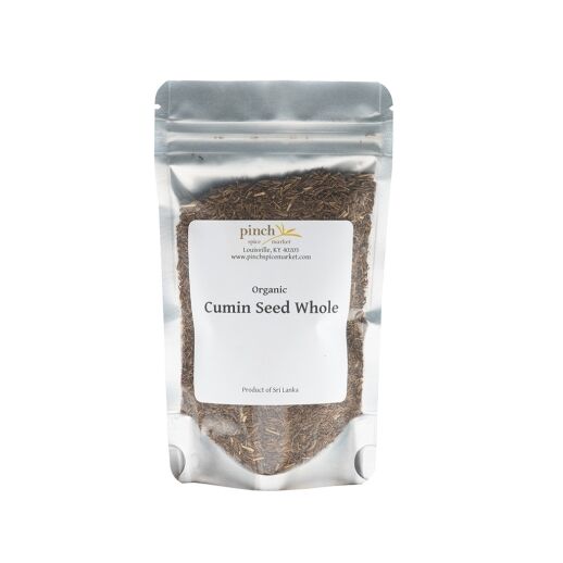 bag of organic cumin seeds