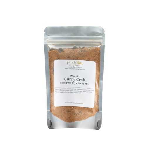 curry crab seasoning in a bag