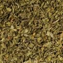 green dried sage close up