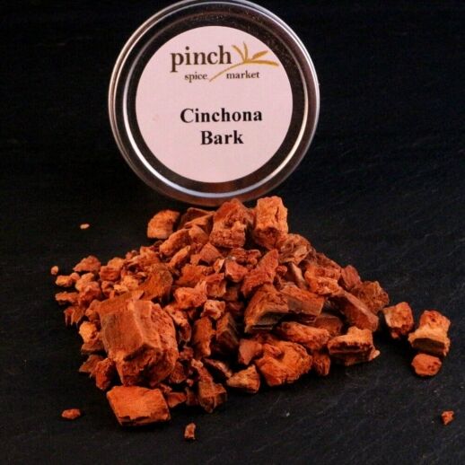cinchona bark for bitters close up