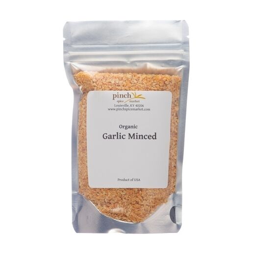 certified organic California minced garlic
