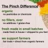 pinch organic fair and direct trade difference