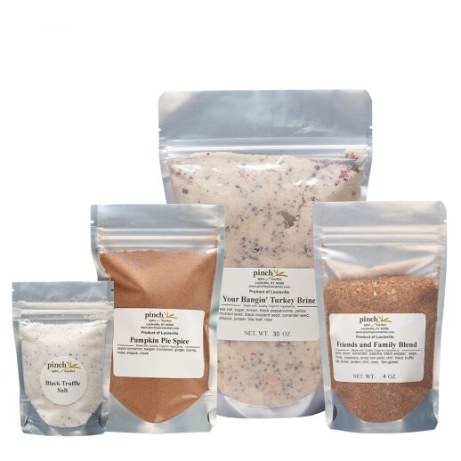 four pack holiday spices turkey pie sides