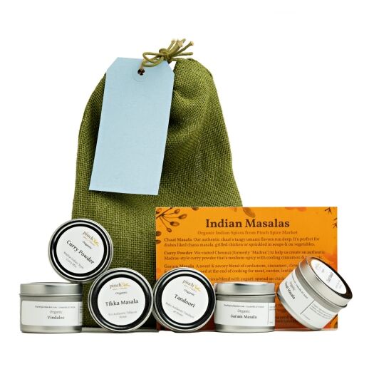gift of organic Indian seasonings