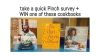 spice survey win cookbooks