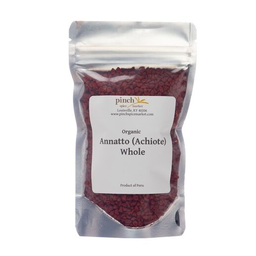 bag of annatto seeds