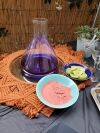 Dune themed Empress gin purple drink