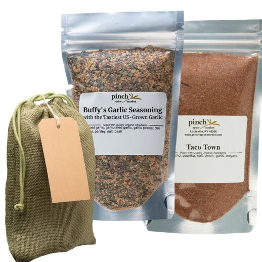 garlic and taco seasoning gluten free organic