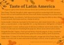 Latin American Spices description