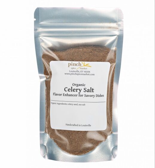 best organic celery salt pinch