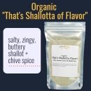 salty zingy buttery seasoning organic