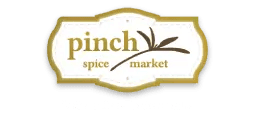 pinch organic spices logo and home button